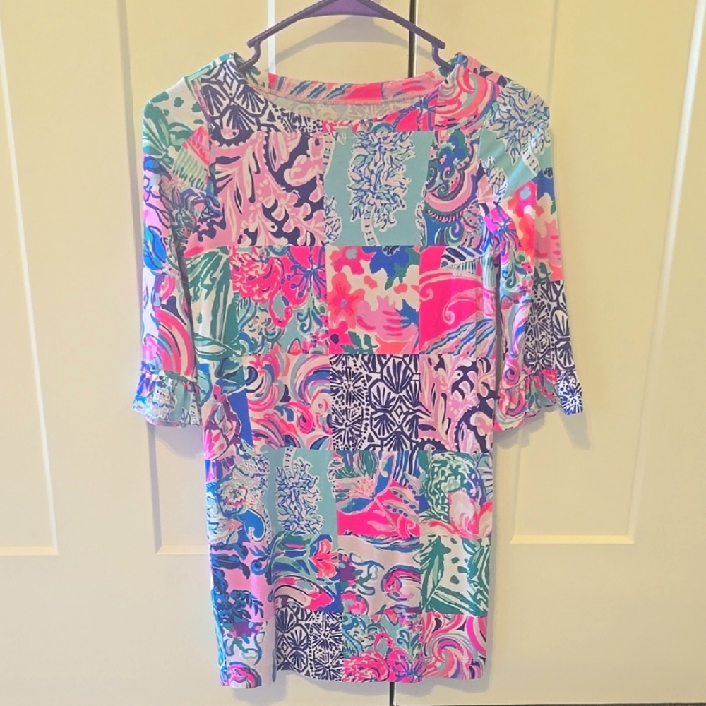Lilly Pulitzer Kids Dress. Colorful Patchwork Dress